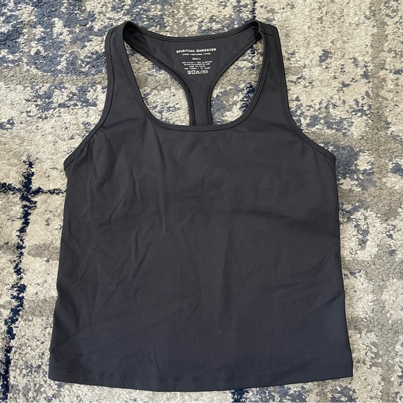 Spiritual Gagster Joni Black Tank Top Size S - Picture 7 of 11